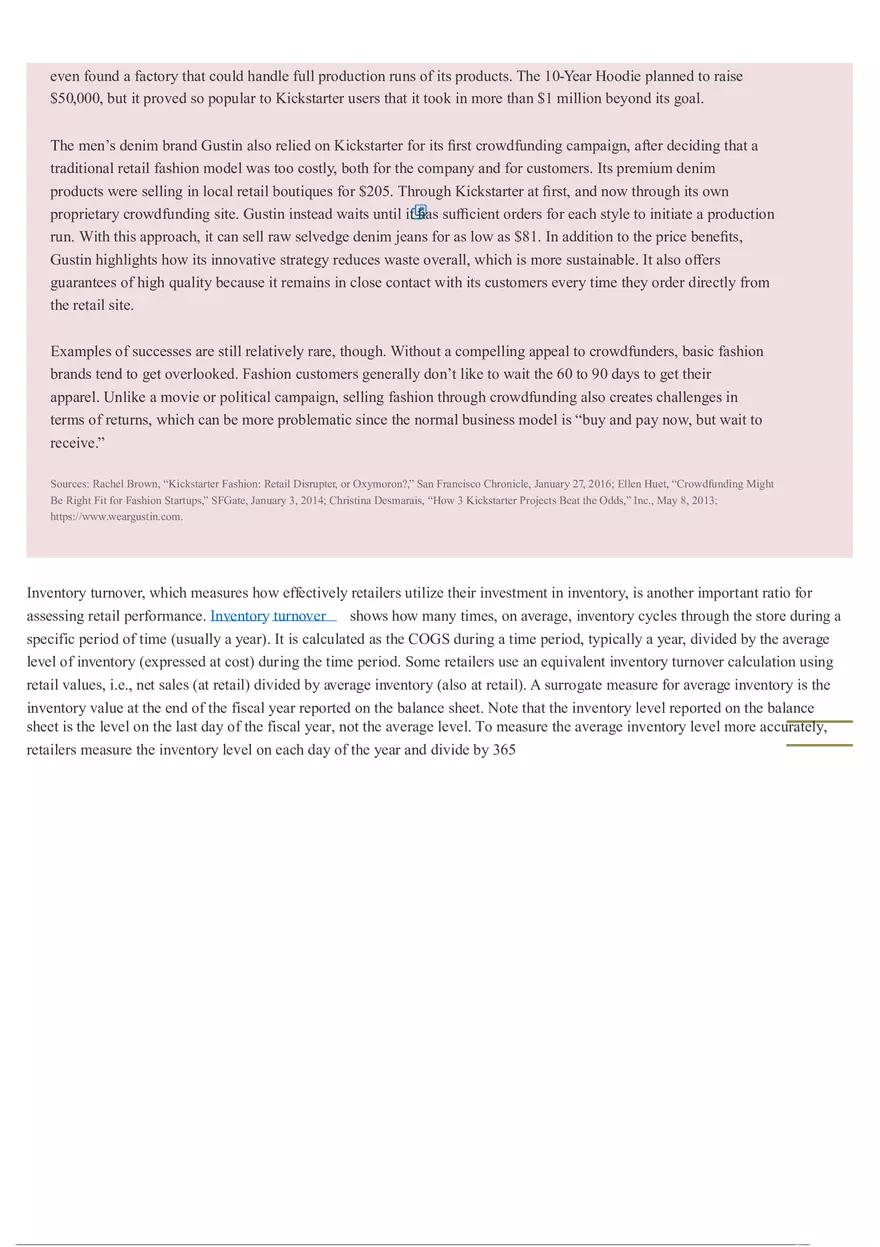 Strategic Profit Model - Retail Management 2 - Page 9