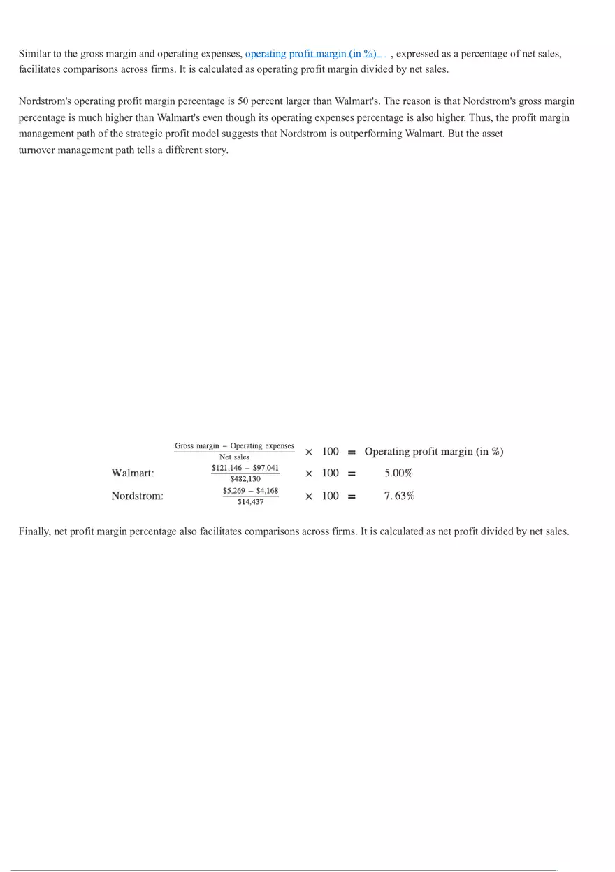 Strategic Profit Model - Retail Management 2 - Page 4