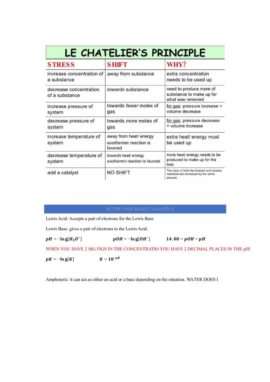 Wavelength and Energy - Summary General Chemistry - Page 18