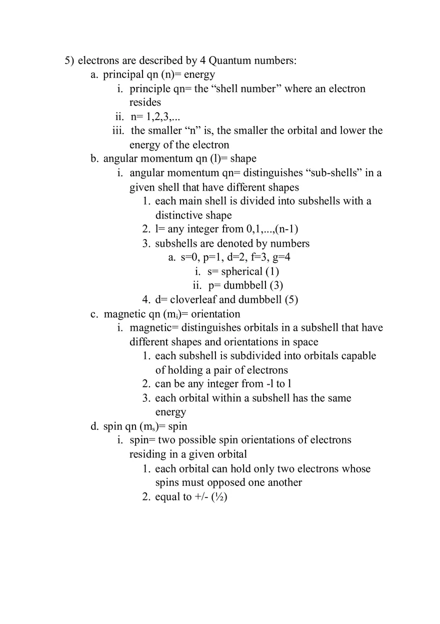 American Chemical Society Cumulative Exam (Chapters 5-7) - Page 9