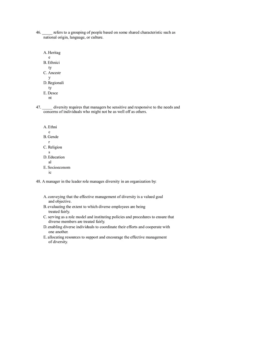 Managing Diverse Employees in a Multicultural Environment Part 1 - Page 3