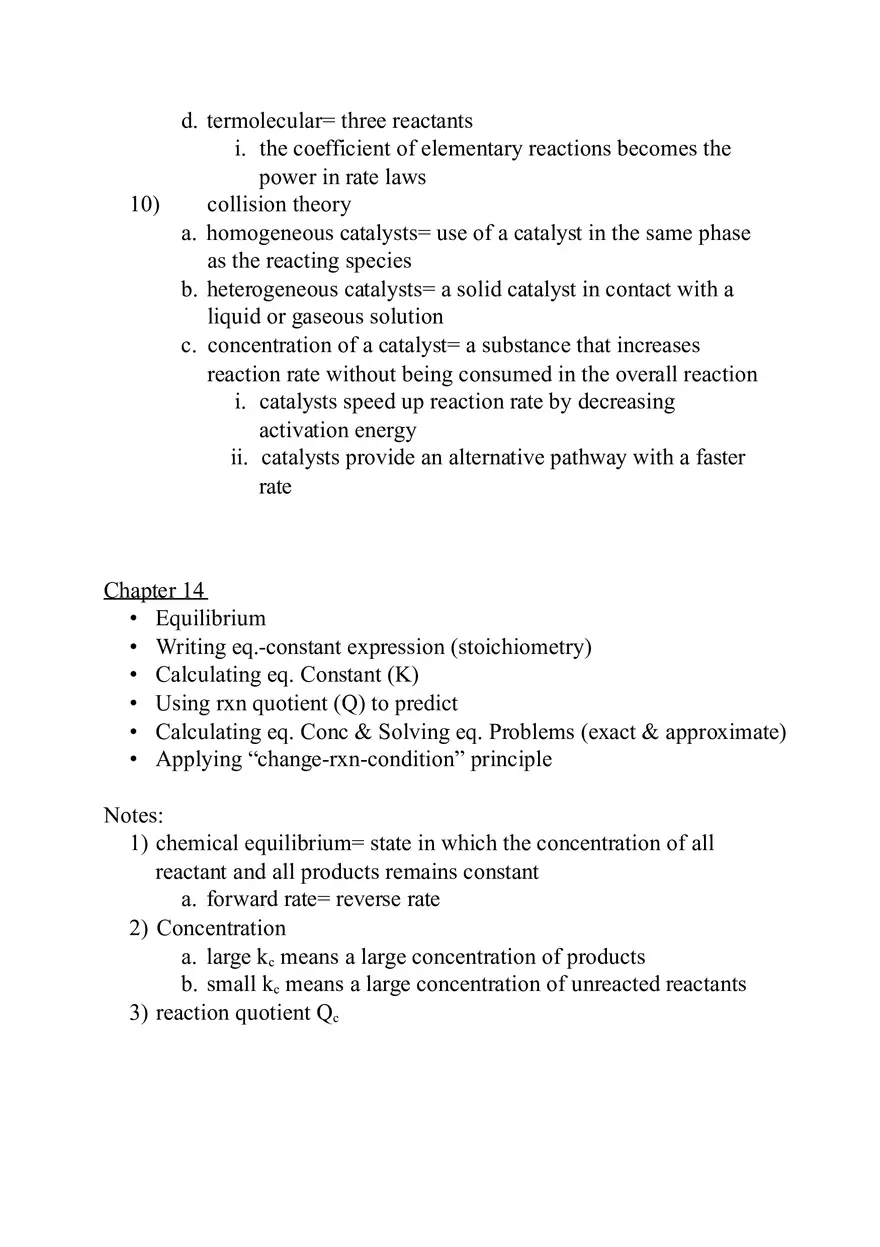 American Chemical Society Cumulative Exam (Chapters 11-16) - Page 9