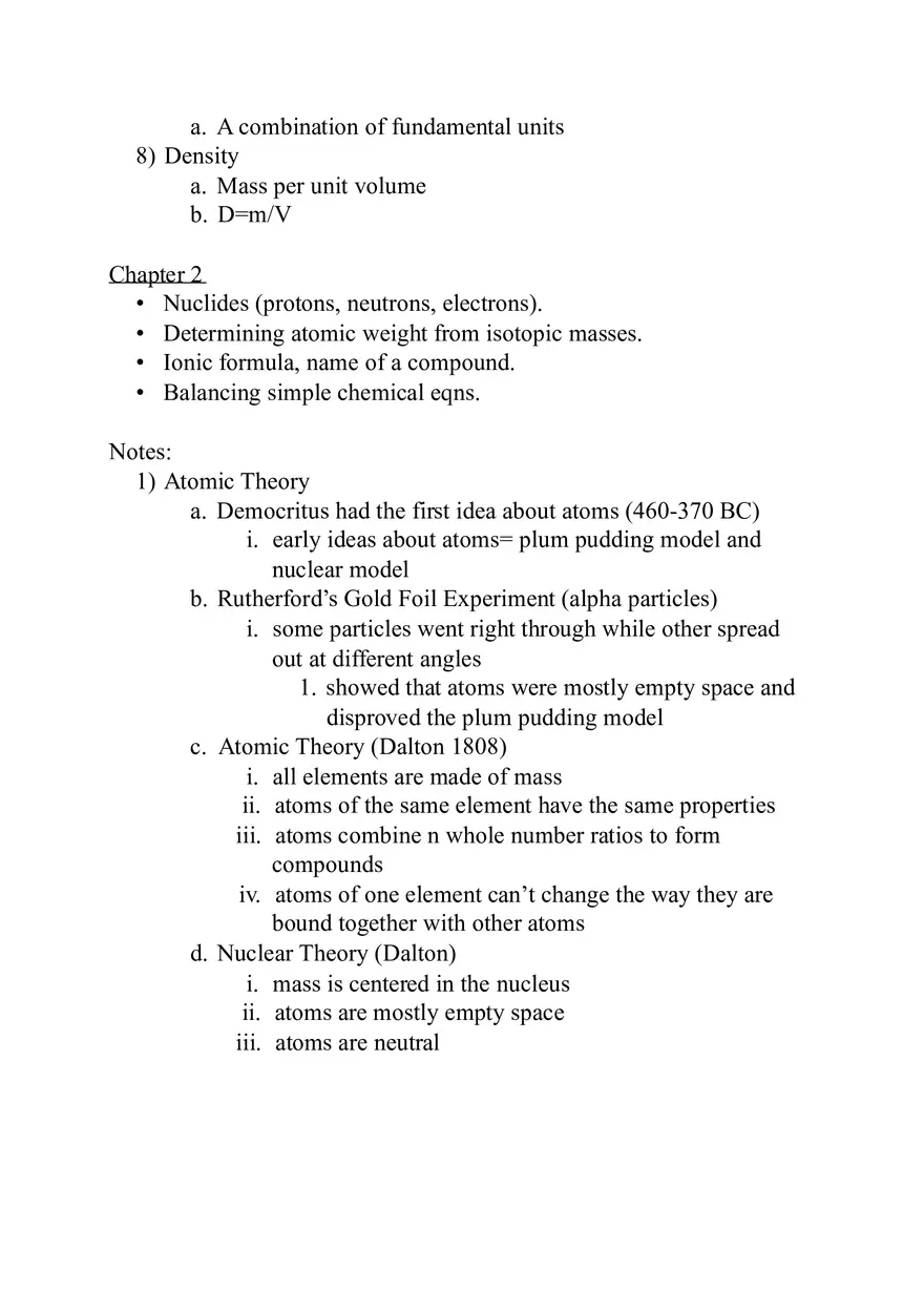 American Chemical Society Cumulative Exam (Chapters 1-4) - Page 4