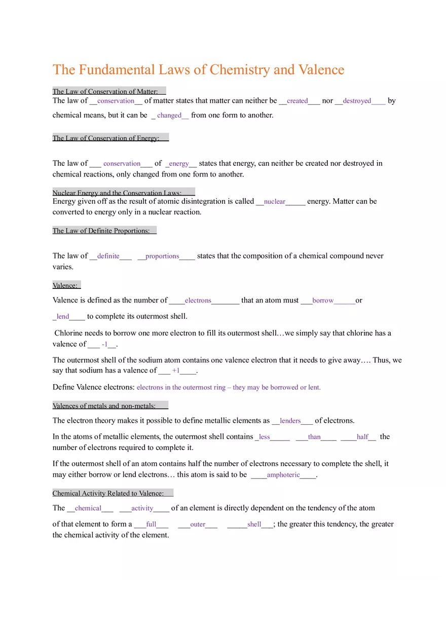 Atoms and Molecules - Page 14