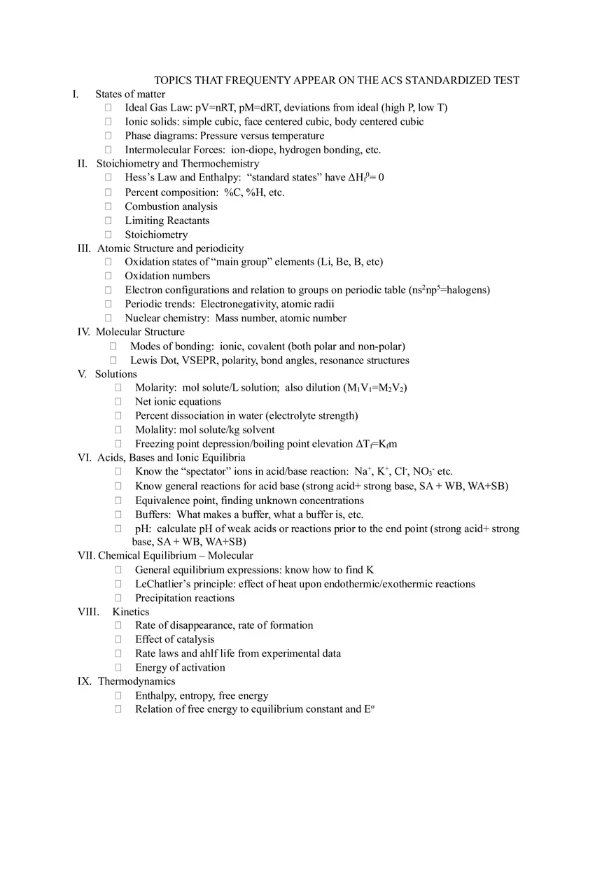 Organic Chemistry States of Matter - Page 2