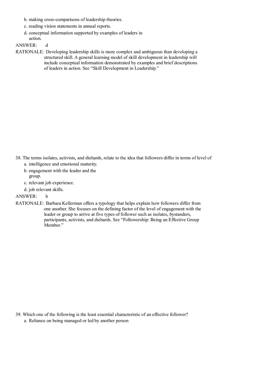 The Nature And Importance Of Leadership Part 2 - Page 8