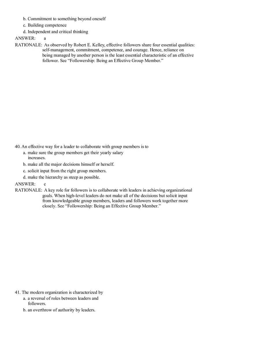 The Nature And Importance Of Leadership Part 2 - Page 9