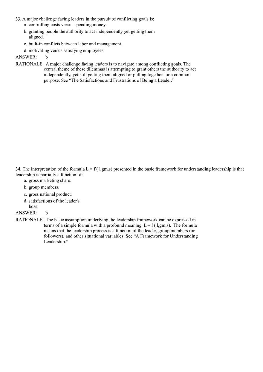 The Nature And Importance Of Leadership Part 2 - Page 6