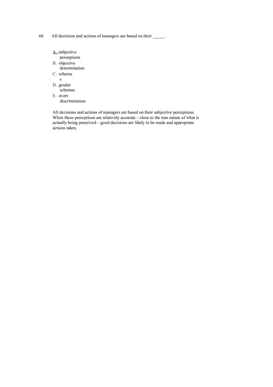 Managing Diverse Employees in a Multicultural Environment Answer Key Part 2 - Page 7