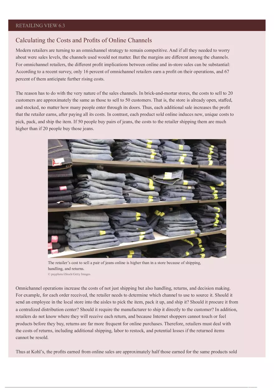 Strategic Profit Model - Retail Management 1 - Page 8