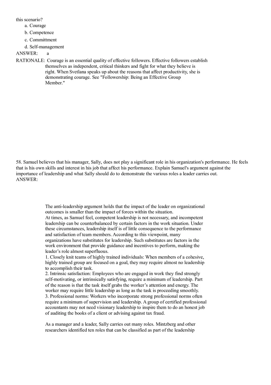 The Nature And Importance Of Leadership Part 3 - Page 8