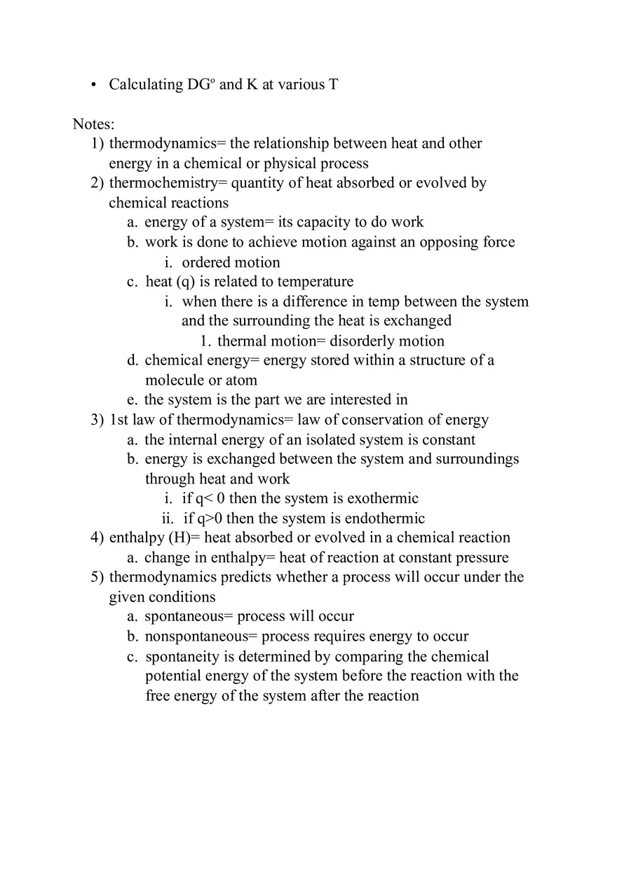 American Chemical Society Cumulative Exam (Chapters 17-20) - Page 4