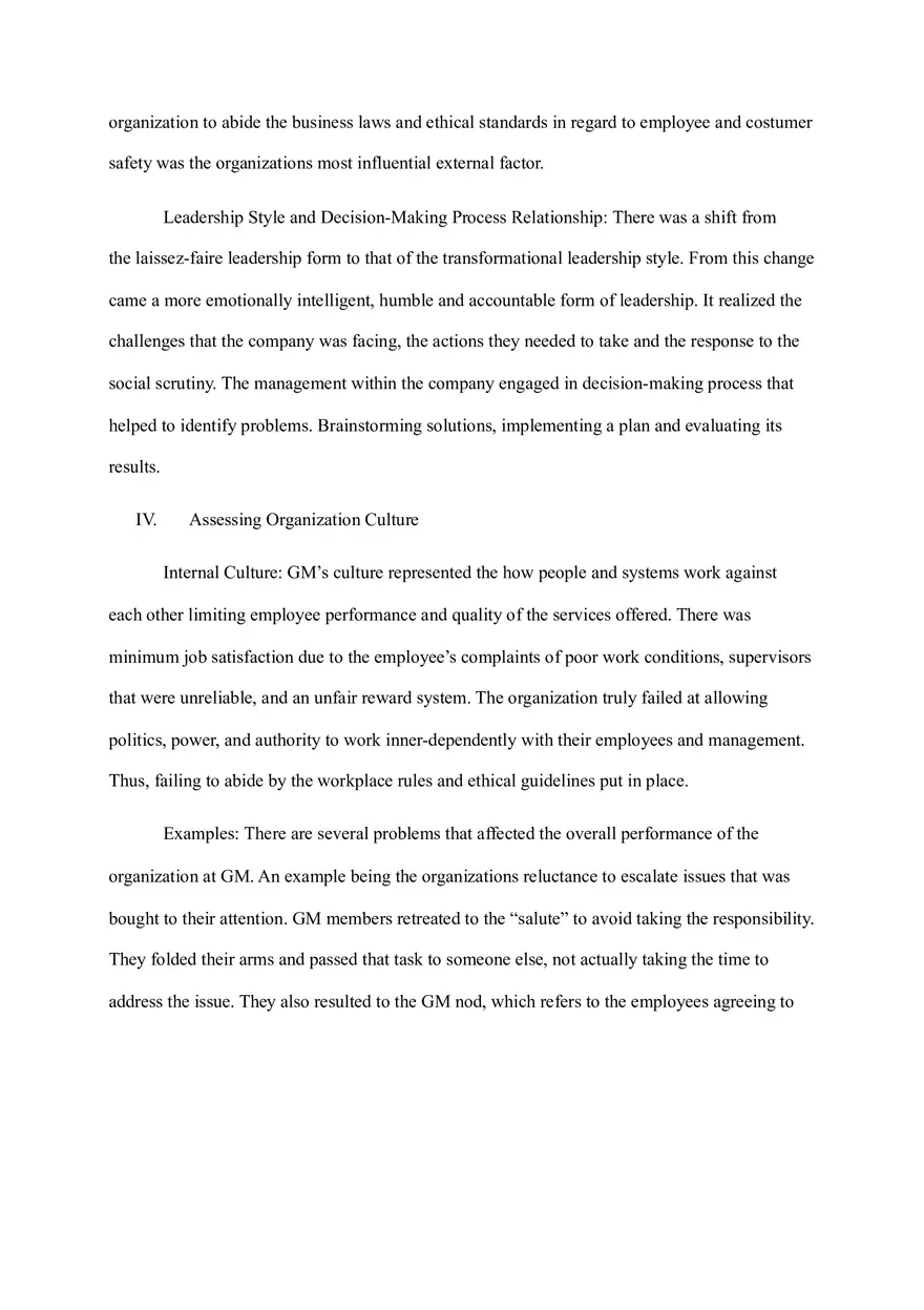 Evaluating the Leadership - Page 2