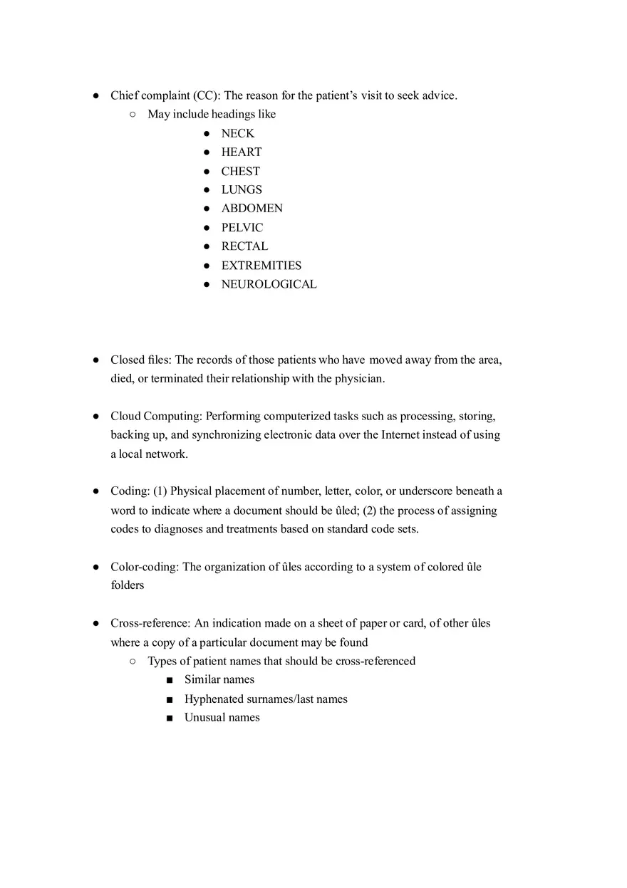 Managing Health Information - Page 2