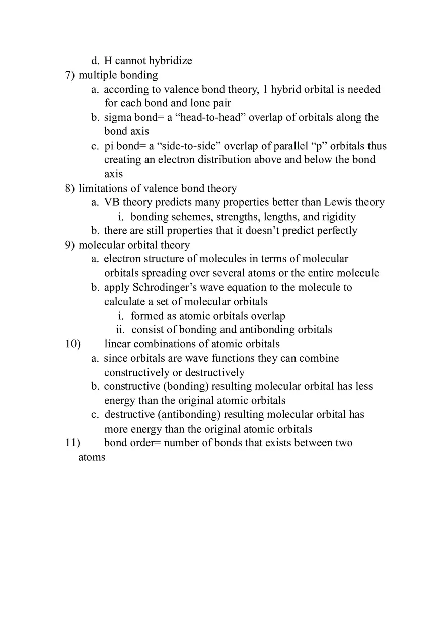 American Chemical Society Cumulative Exam (Chapters 8-10) - Page 3
