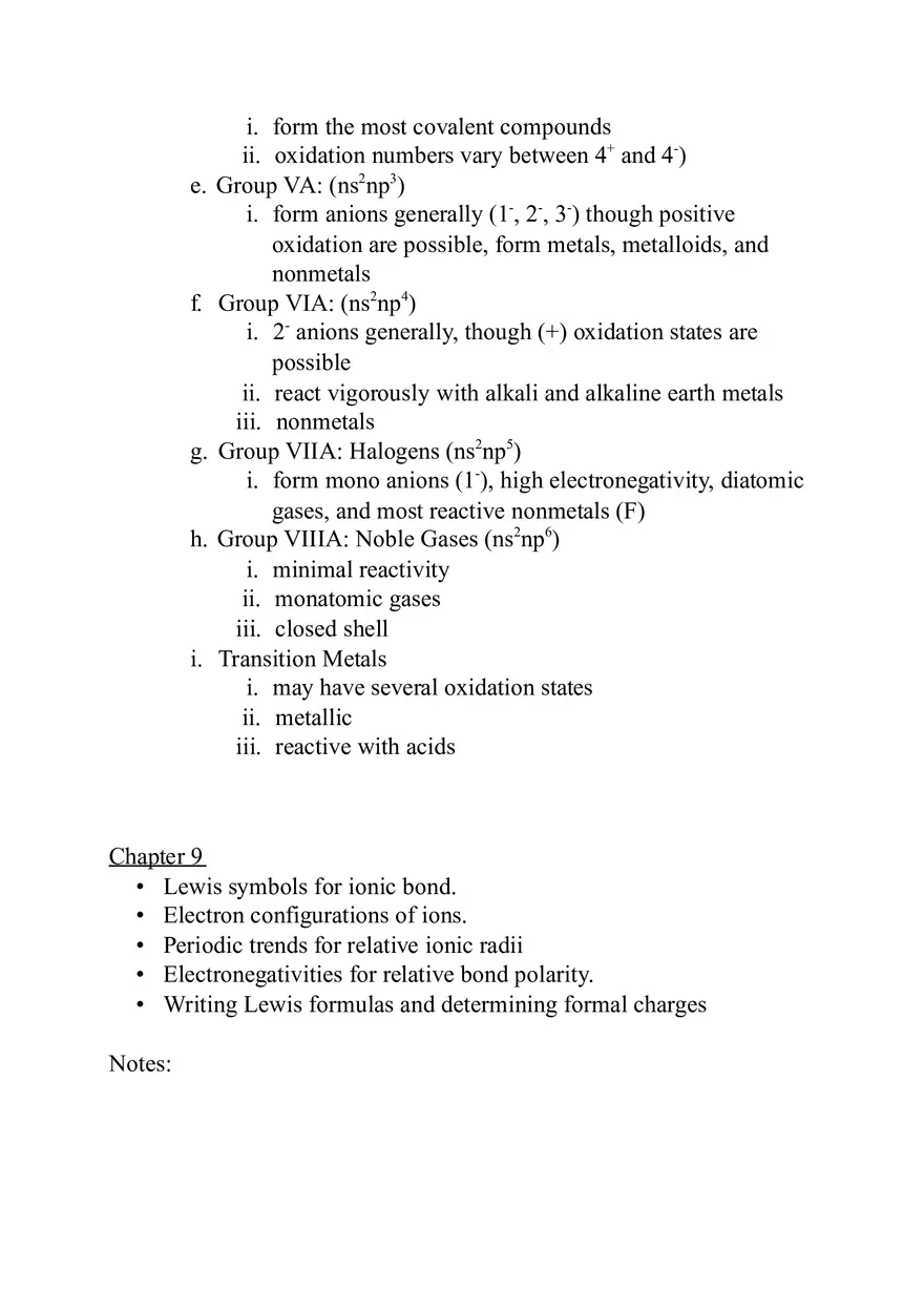 American Chemical Society Cumulative Exam (Chapters 8-10) - Page 6