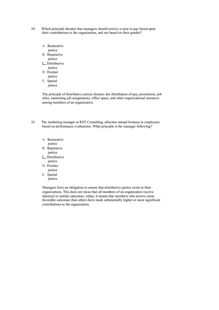 Managing Diverse Employees in a Multicultural Environment Answer Key Part 1 - Page 9