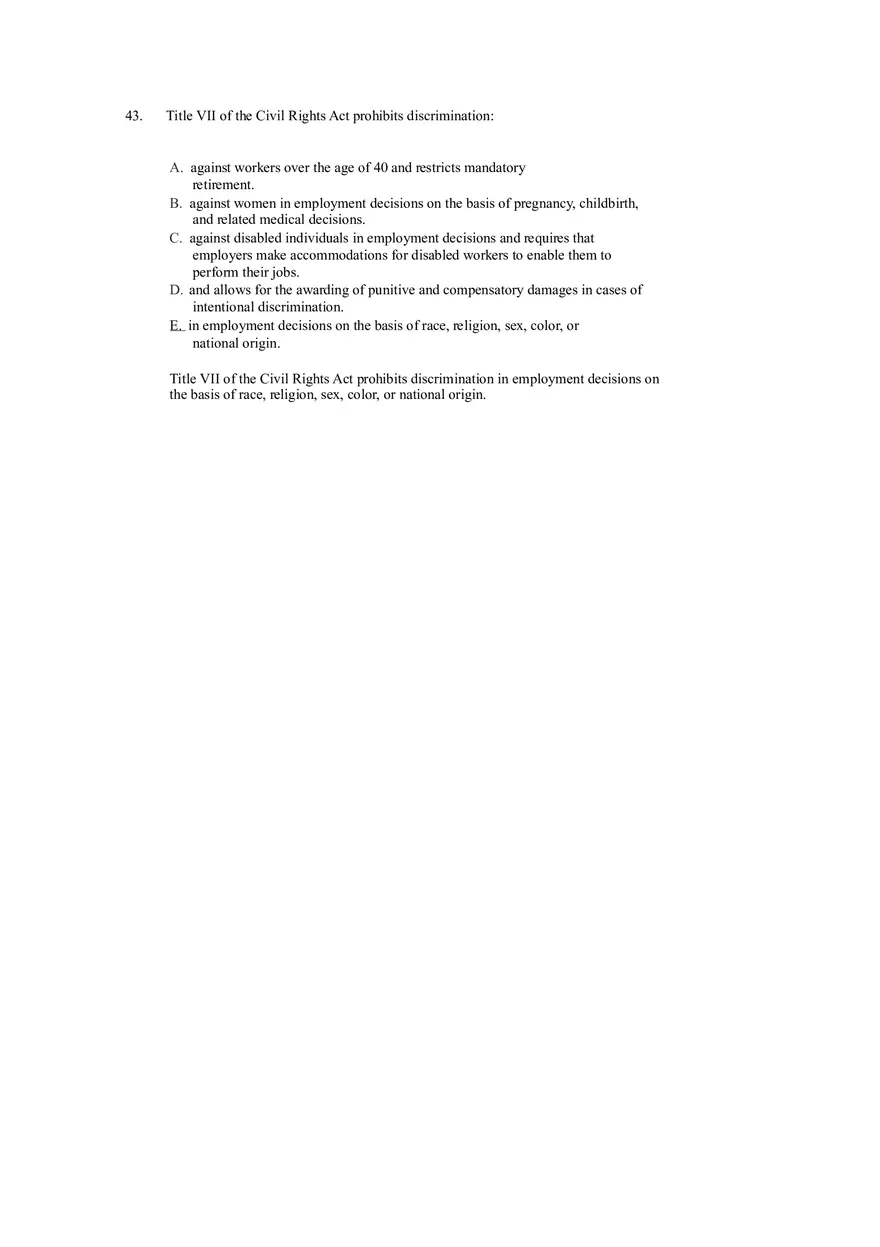 Managing Diverse Employees in a Multicultural Environment Answer Key Part 1 - Page 2