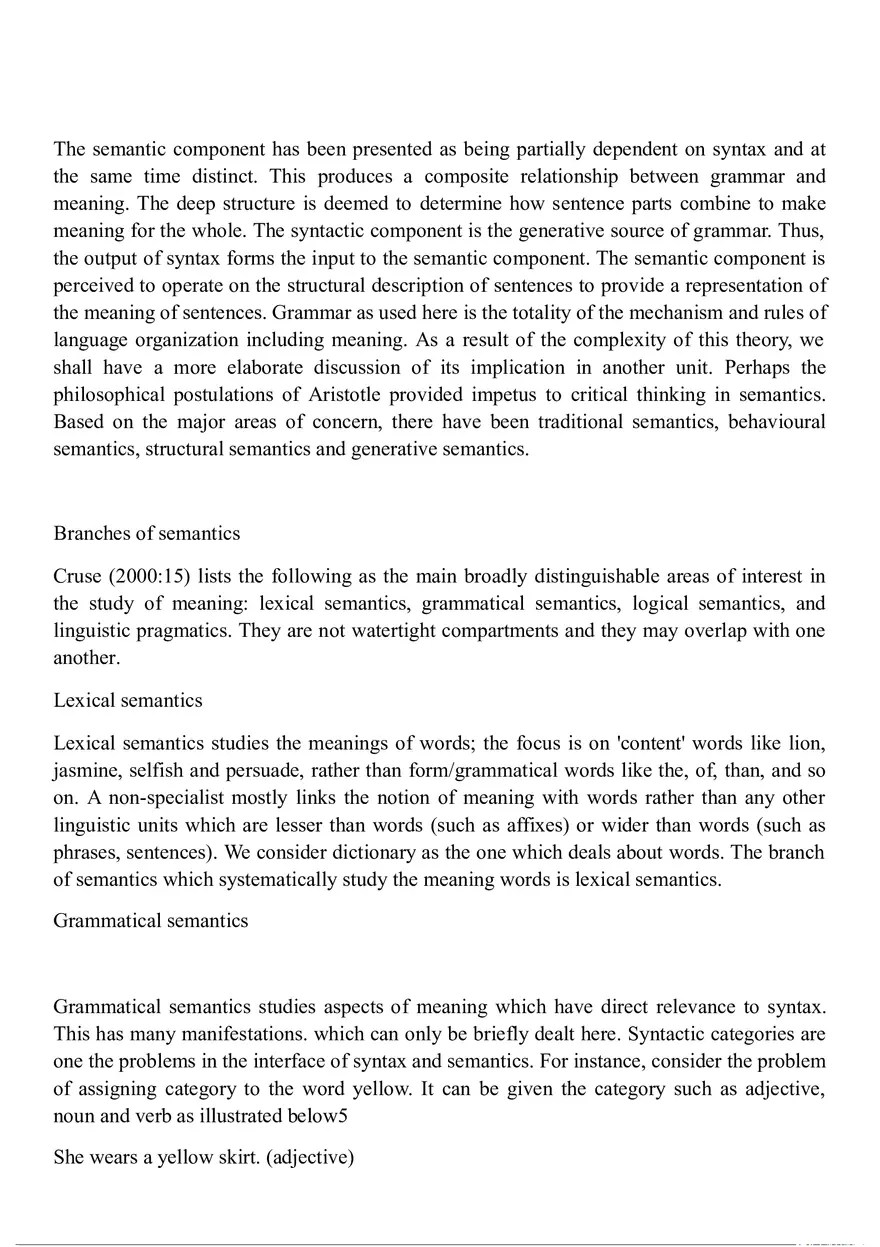 Approaches of Semantics - Page 8