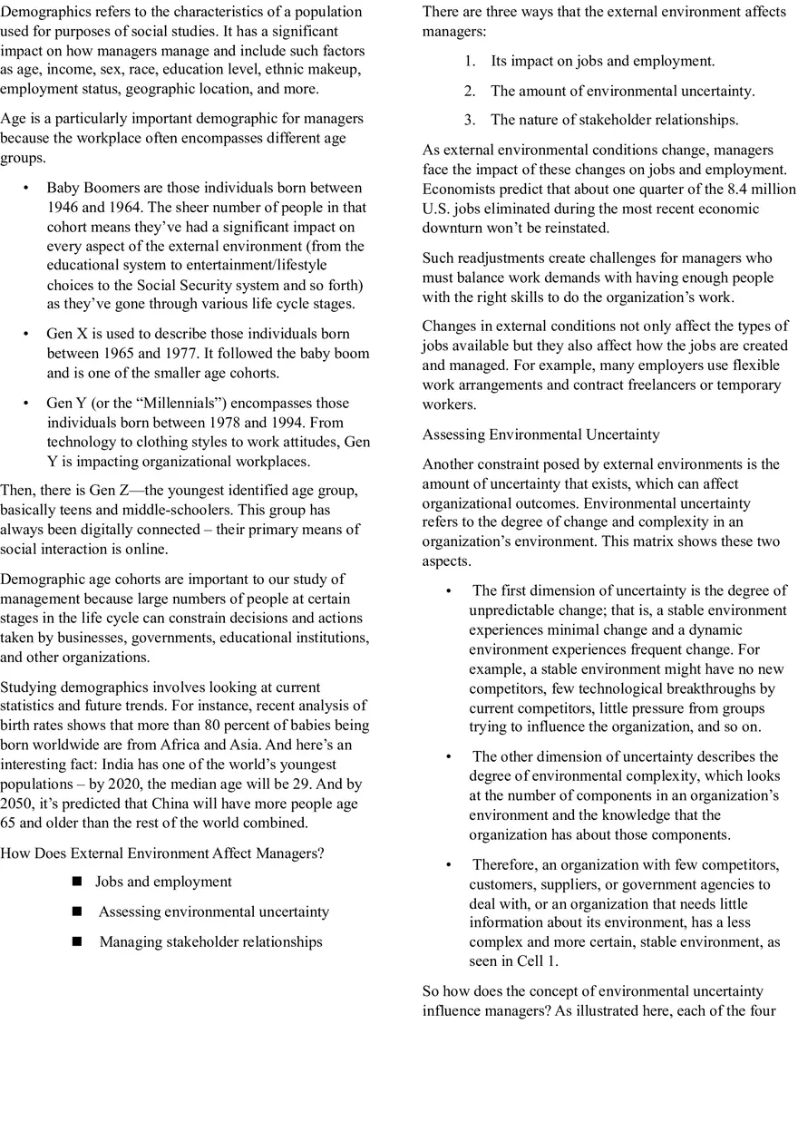 Business and Management (Management Environment) - Page 2