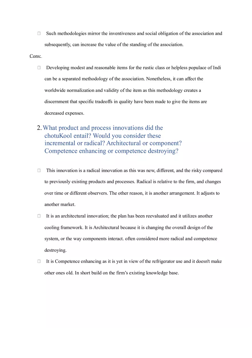 Chotukool Disrupting the Refrigerator Market and Reaching Rural India - Page 3