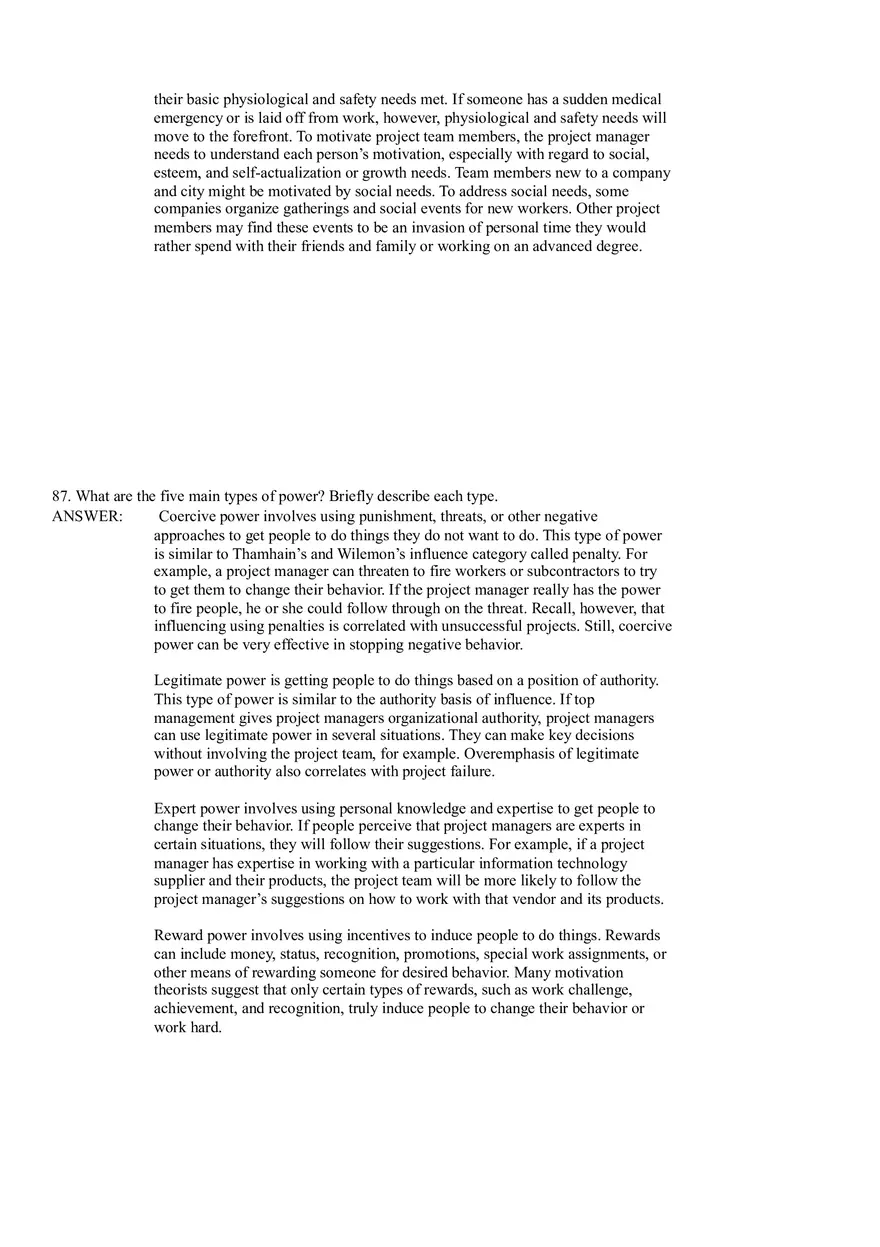 Project Human Resource Management III - Page 12