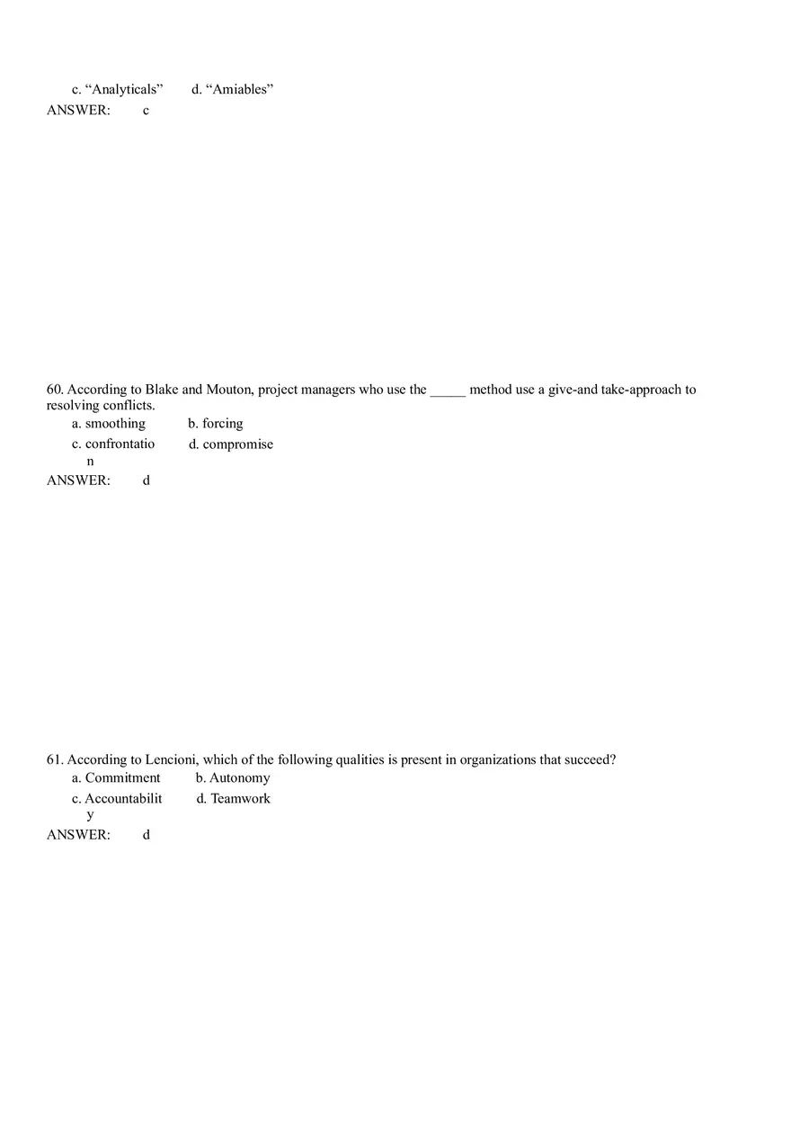 Project Human Resource Management III - Page 2