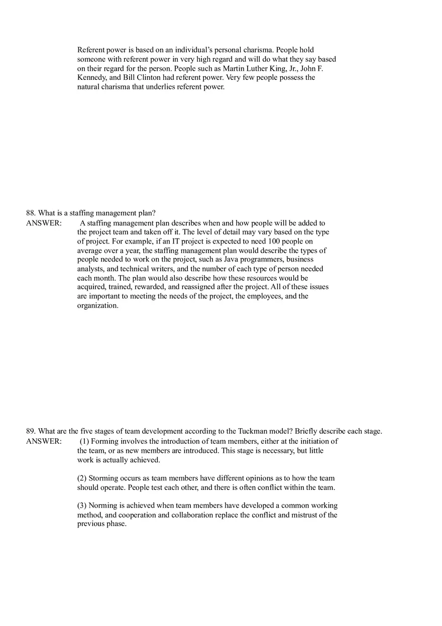 Project Human Resource Management III - Page 3