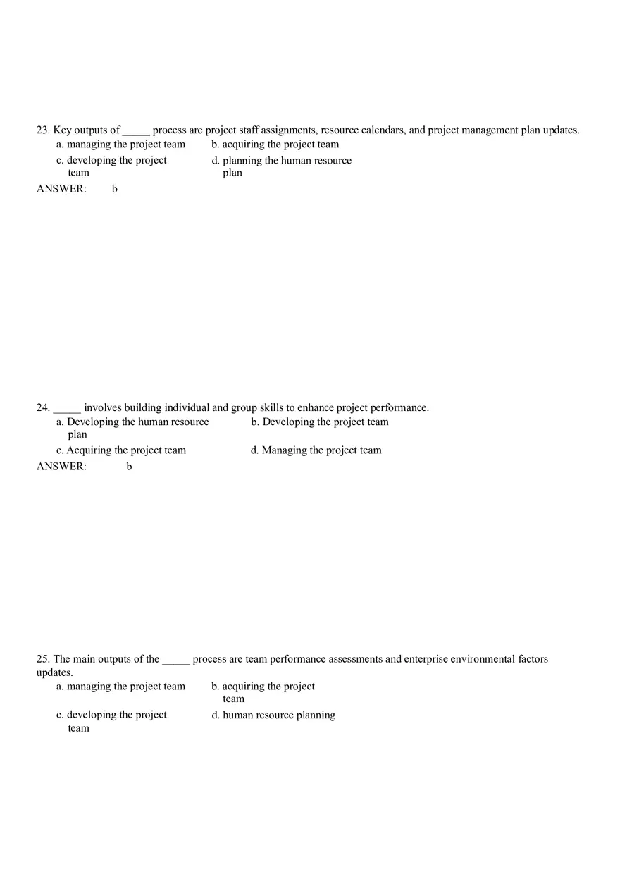 Project Human Resource Management I - Page 11