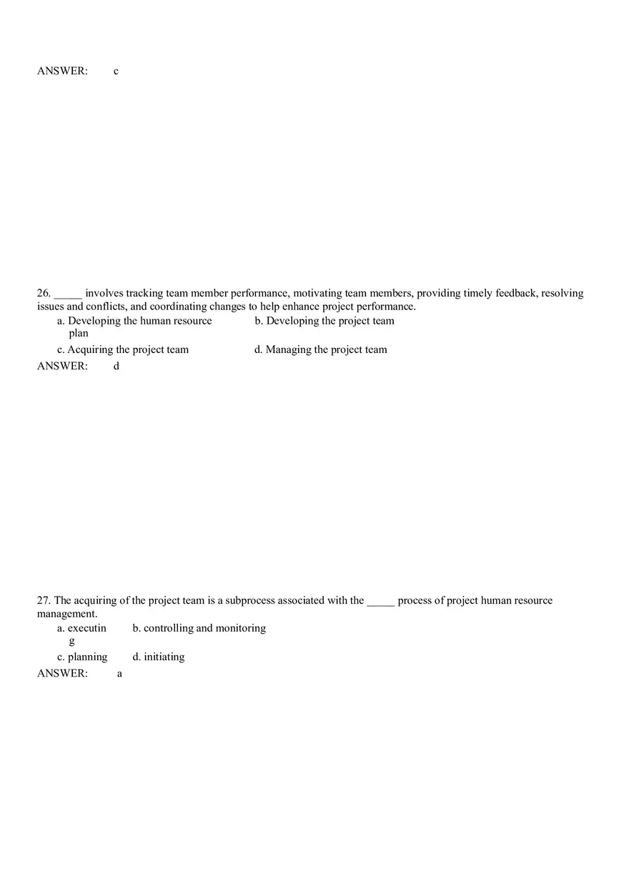 Project Human Resource Management I - Page 3