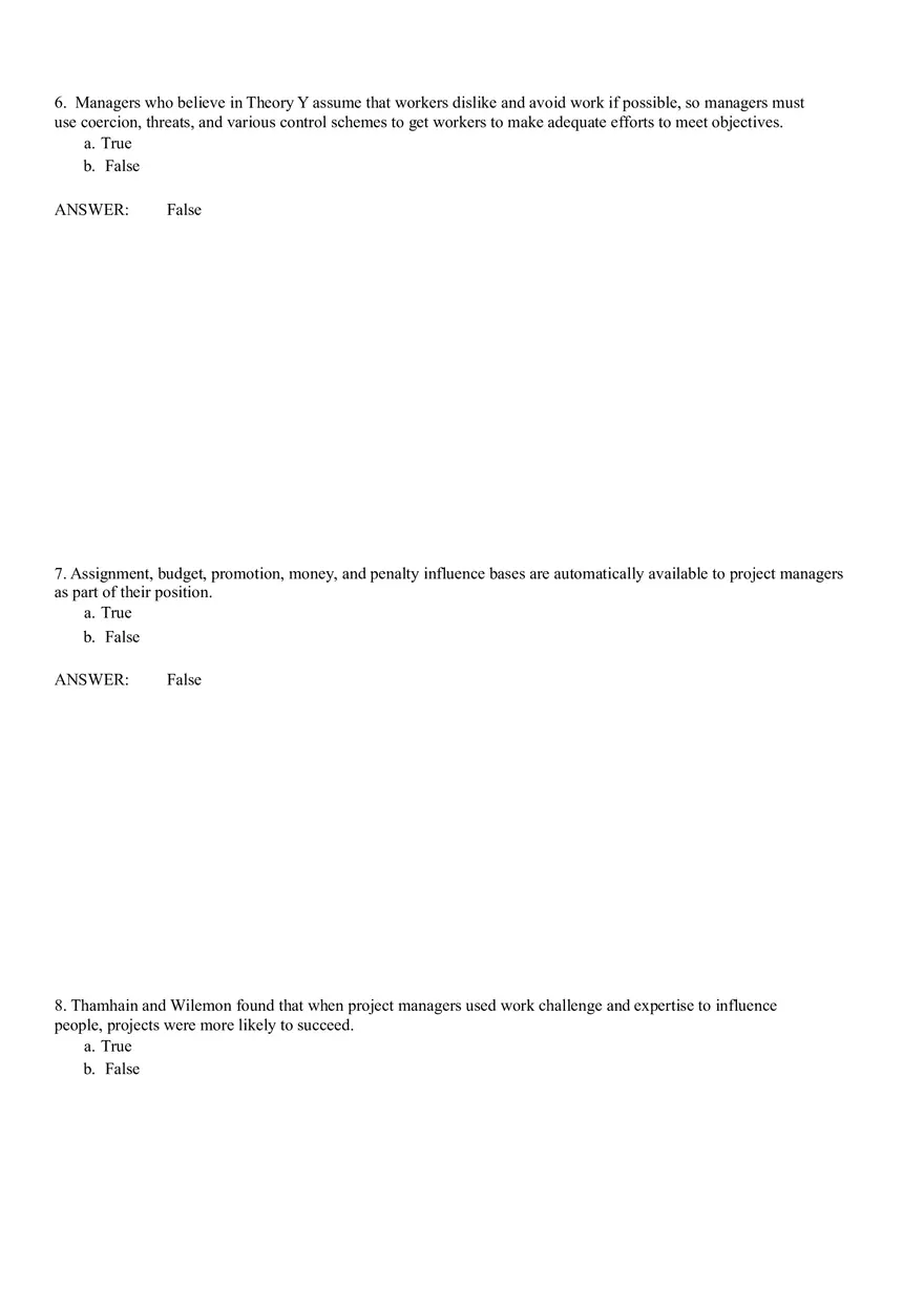 Project Human Resource Management I - Page 4