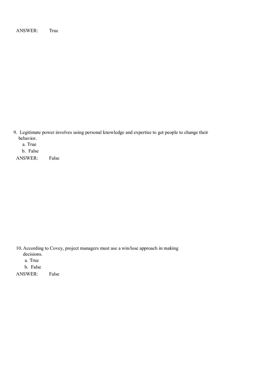 Project Human Resource Management I - Page 5