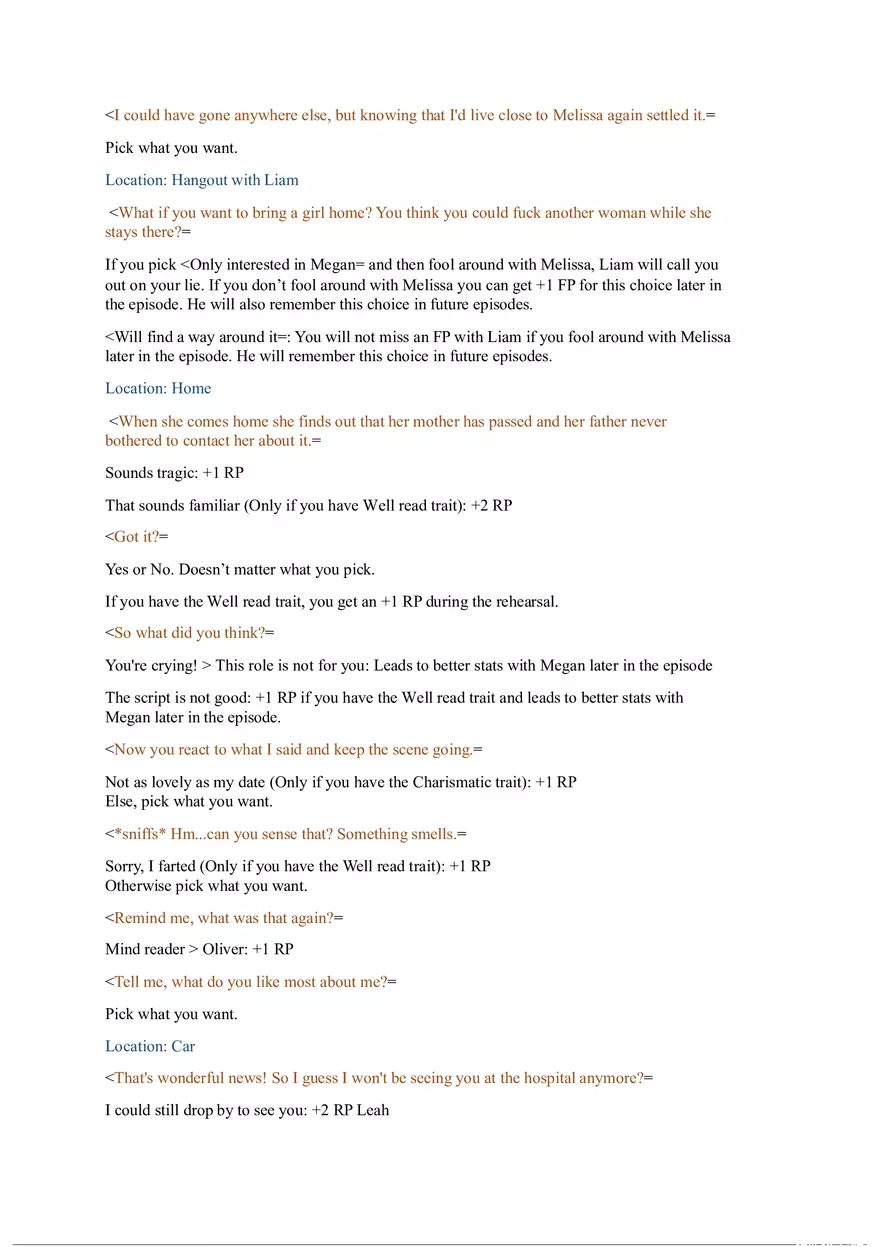 Acting Lessons Part 1 - Page 8