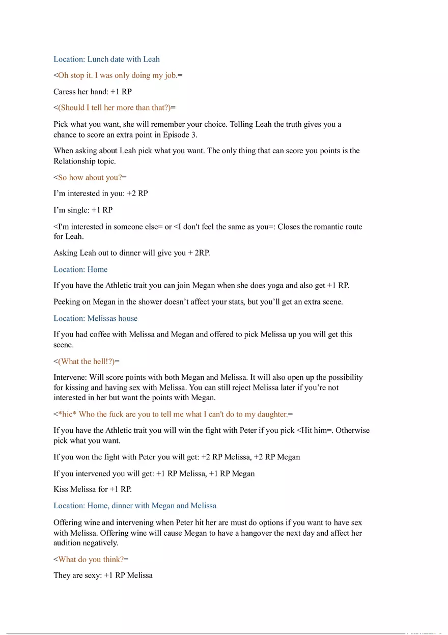 Acting Lessons Part 1 - Page 9