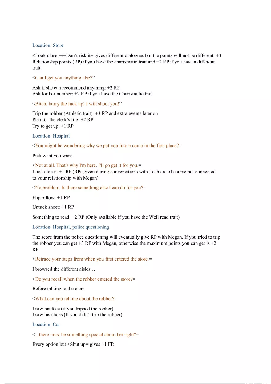 Acting Lessons Part 1 - Page 2