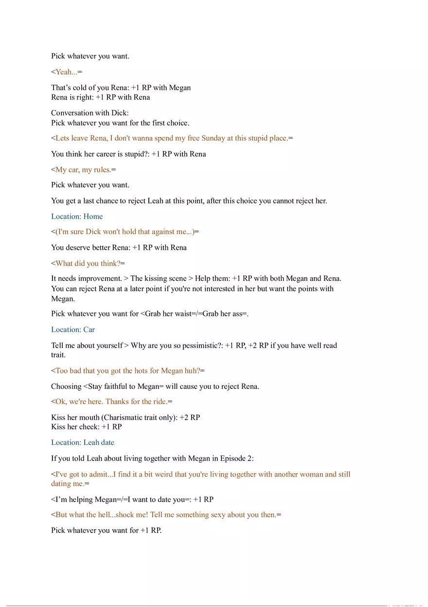 Acting Lessons Part 1 - Page 4