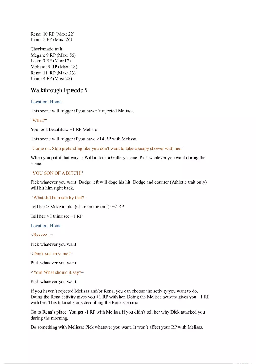 Acting Lessons Part 2 - Page 7