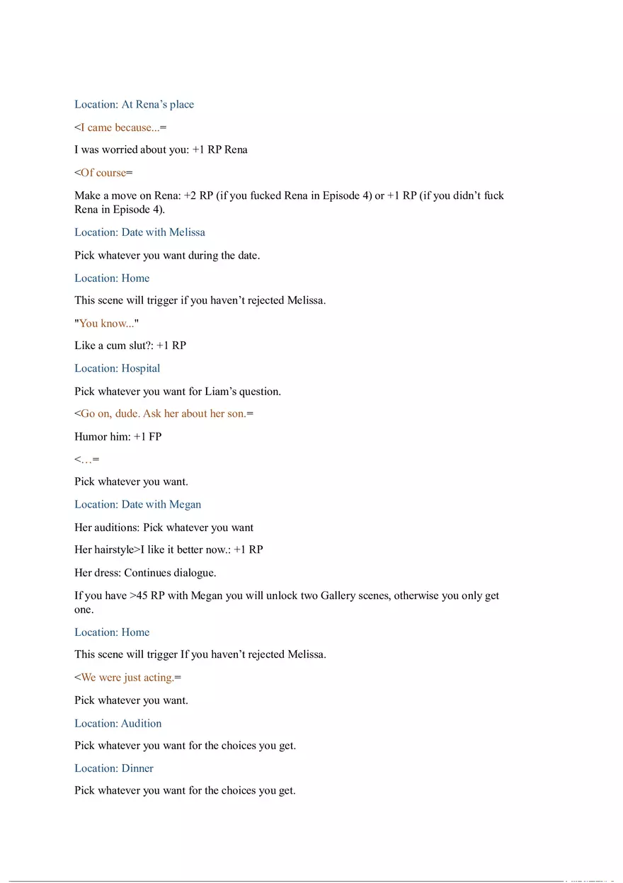 Acting Lessons Part 2 - Page 8