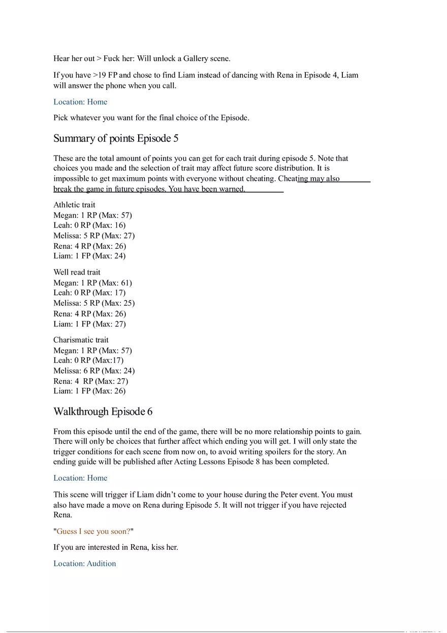 Acting Lessons Part 2 - Page 9