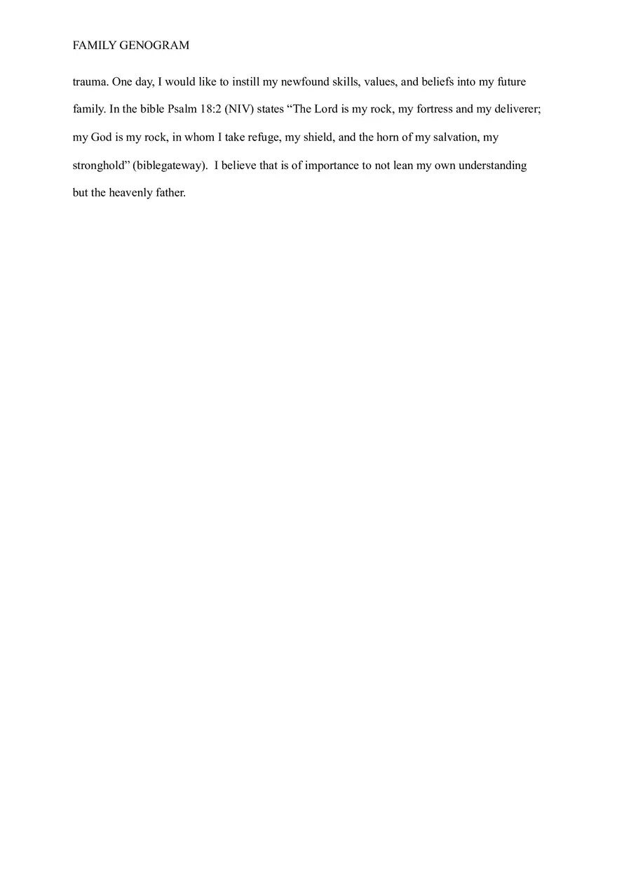 Family Genogram Project Final Draft - Page 7