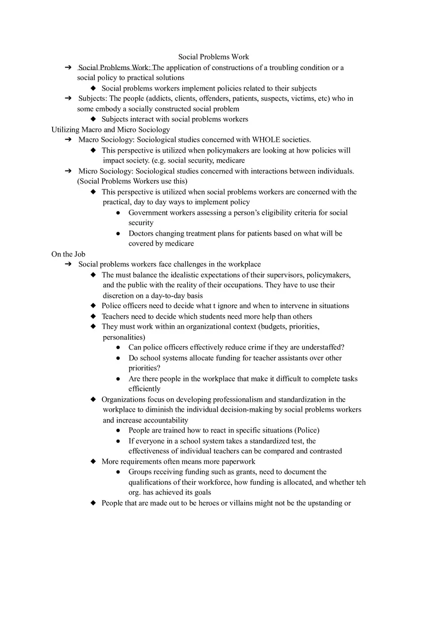 Chapter 8 Social Problems Work - Page 1