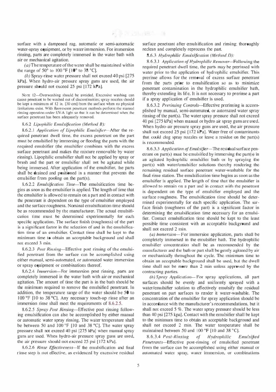 Standard Practice for Liquid Penetrant Testing for General lndustry - Page 13