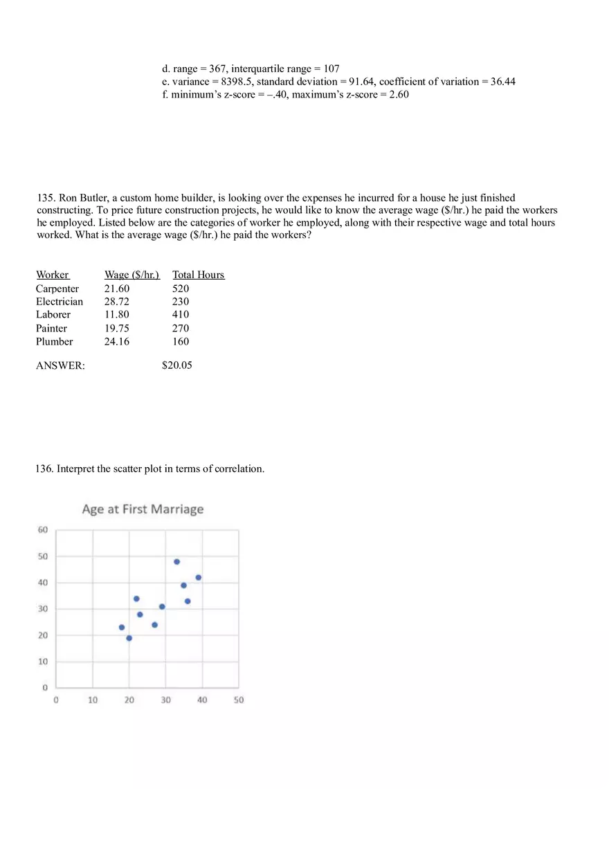 Descriptive Statistics - Numerical Measures Part 5 - Page 7