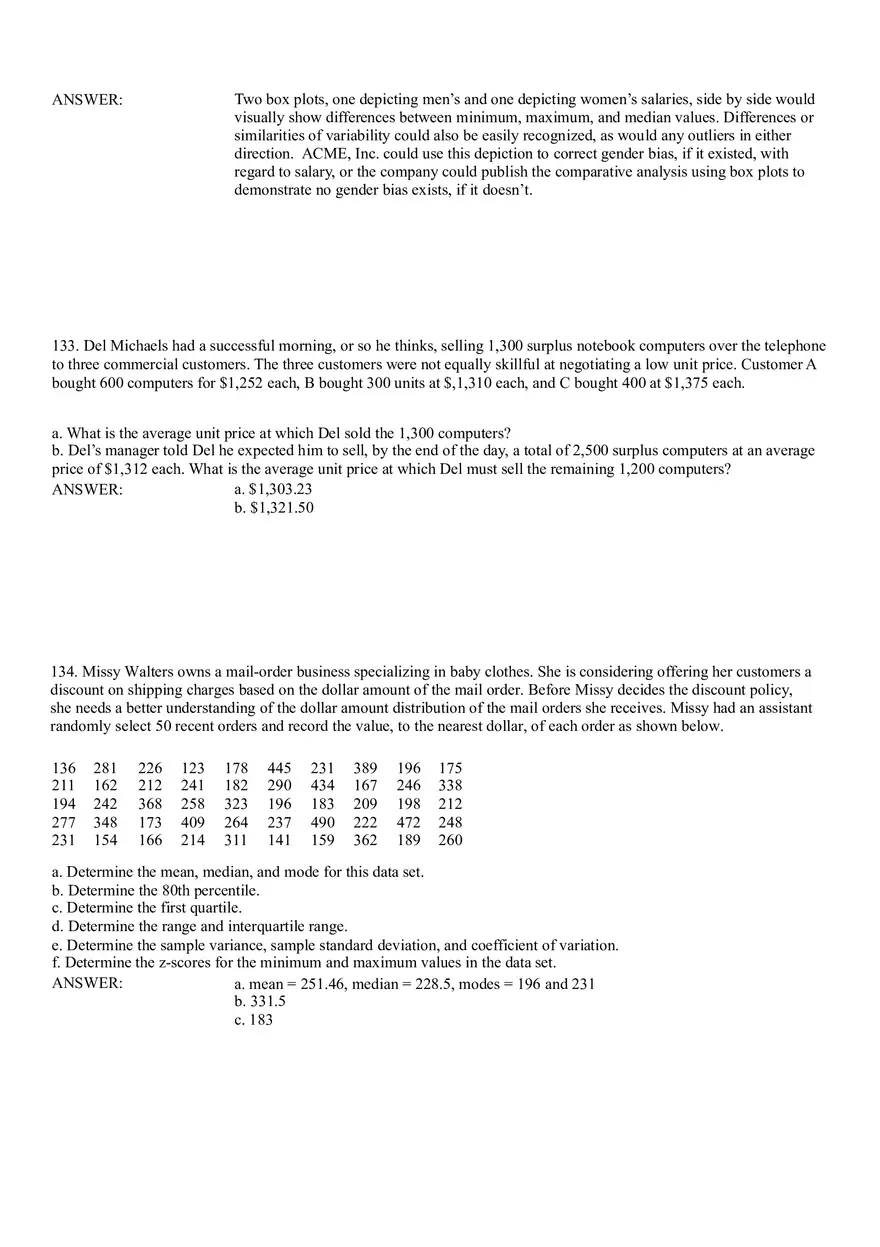Descriptive Statistics - Numerical Measures Part 5 - Page 6