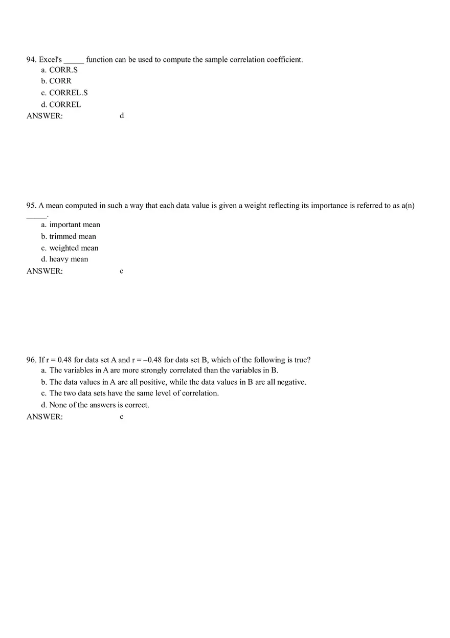 Descriptive Statistics - Numerical Measures Part 3 - Page 10