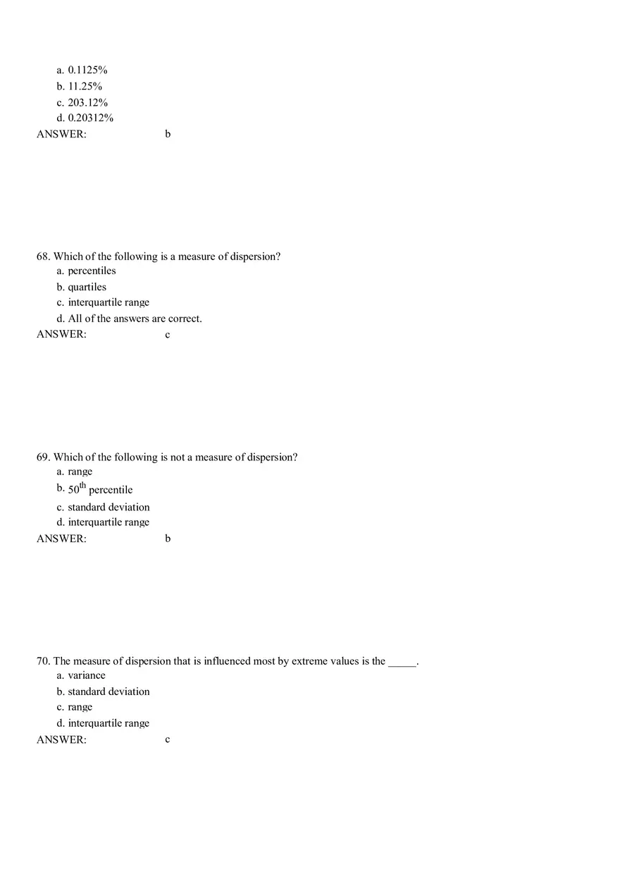 Descriptive Statistics - Numerical Measures Part 3 - Page 2