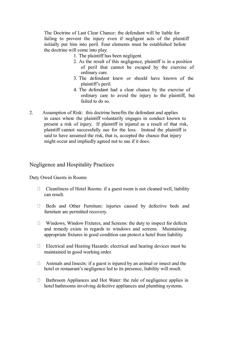 Hospitality Law Chapter 2 - Page 5