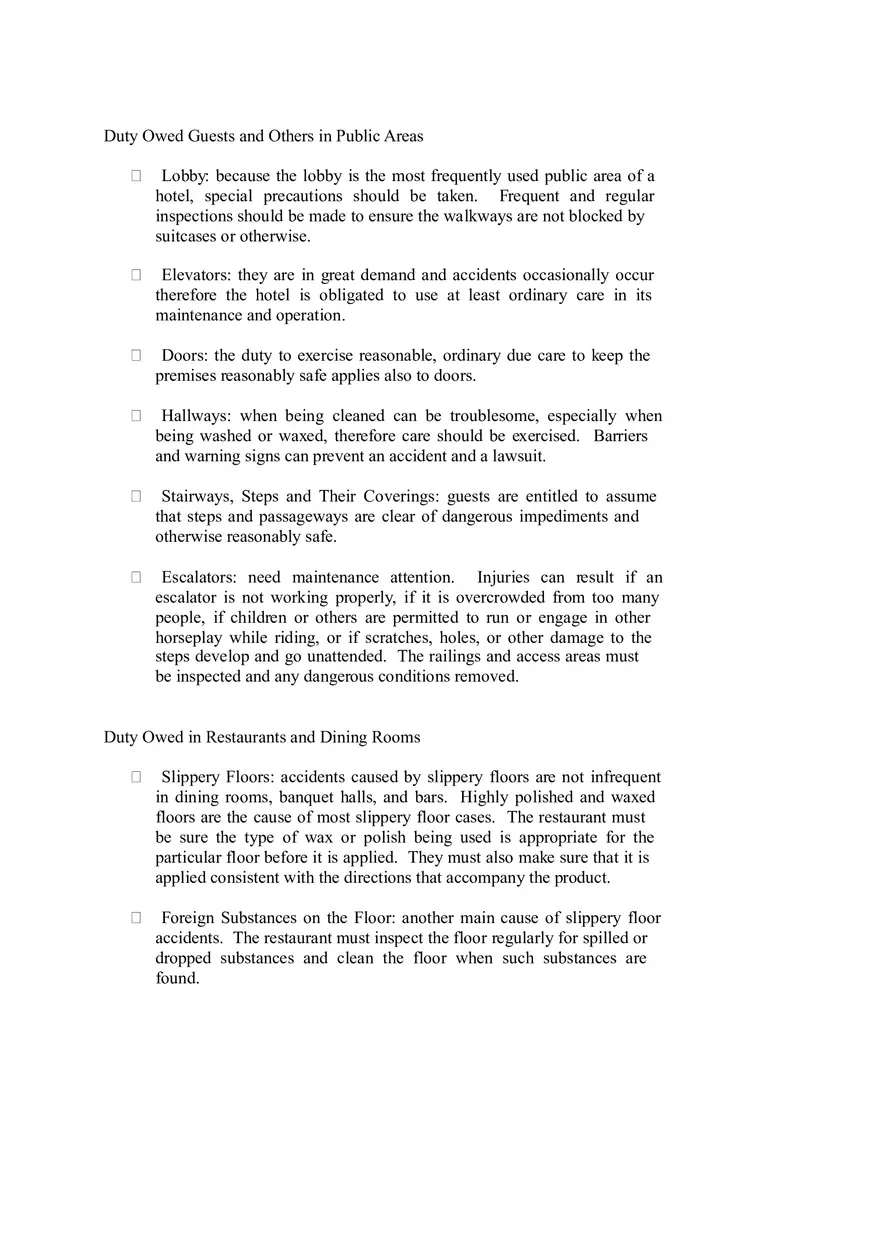 Hospitality Law Chapter 2 - Page 6