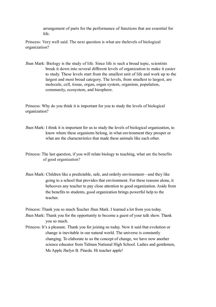 Scied Talk Show Script - Page 2