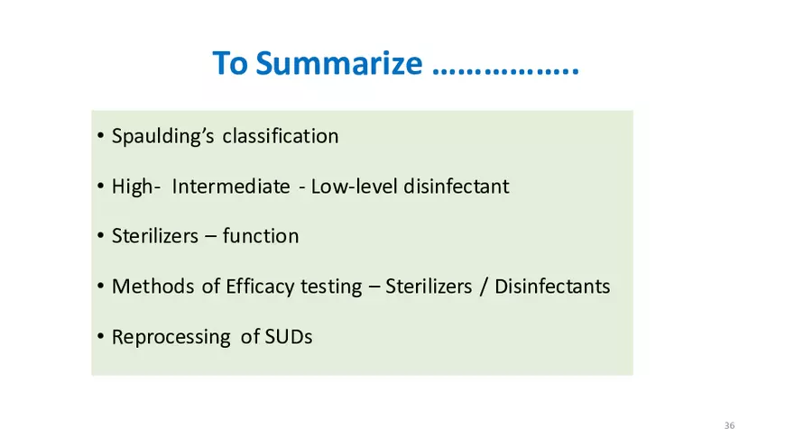 Sterilization and Disinfection - Page 30